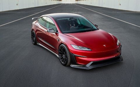 2024+ Tesla Model 3 Performance - Carbon Fiber Full Aero Kit -Unplugged Performance