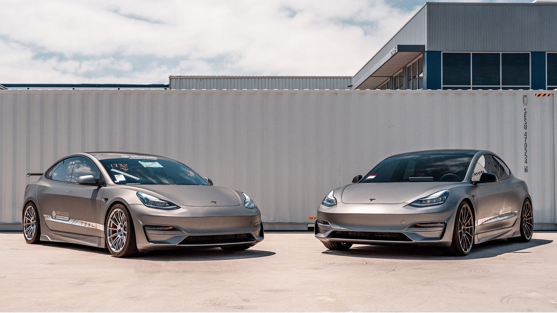 Matching Matte Gray Unplugged Performance Model 3 Ascension