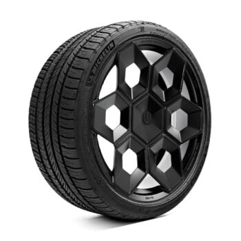 Tesla Model 3 20-Inch UP Forged CYBRHEX Wheel and Tire Package