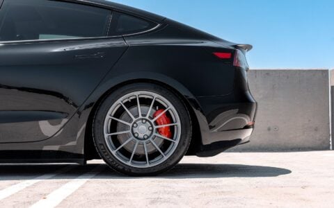 Enhance your Tesla Model 3 with Unplugged Performance high-performance aftermarket wheels. Our forged UP-03 wheels are engineered for maximum performance and display a sleek, aggressive look, perfect for the Tesla owner.