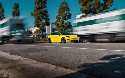 Tesla Model 3 on 19-Inch UP Forged UP-RW Wheels