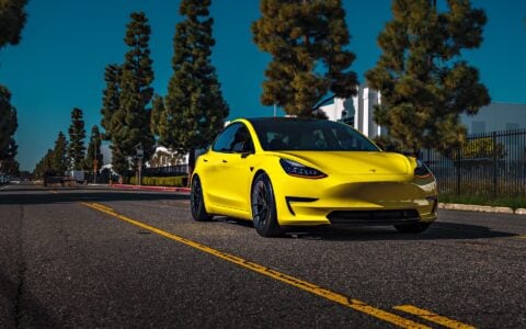 Tesla Model 3 on 19-Inch UP Forged UP-RW Wheels
