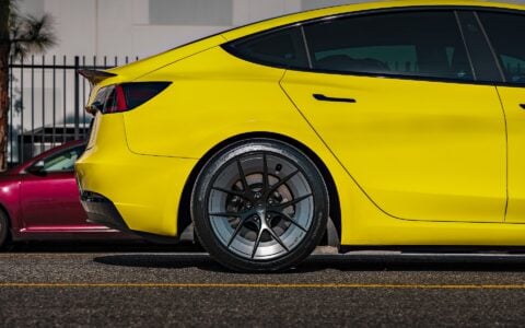 Tesla Model 3 on 19-Inch UP Forged UP-RW Wheels