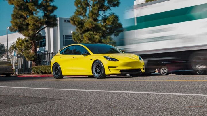 Tesla Model 3 on 19-Inch UP Forged UP-RW Wheels