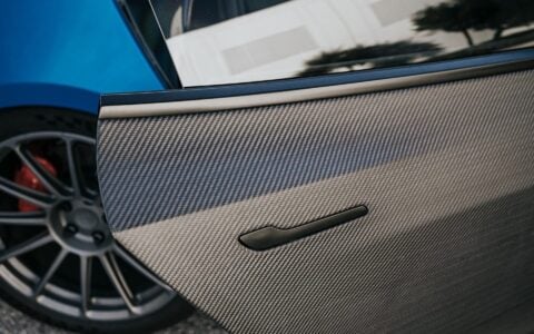 Unplugged Performance Tesla Model 3 With Dry-Carbon Fiber Doors