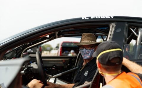 Unplugged Performance Tesla Model 3 Race Car - Pikes Peak