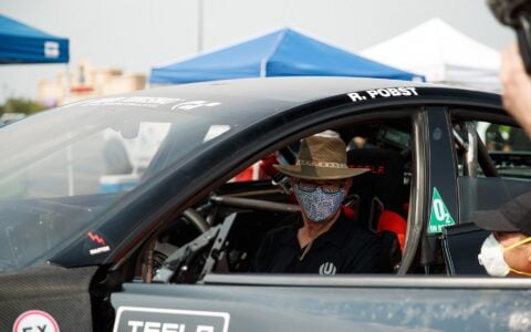 Unplugged Performance Tesla Model 3 Race Car - Pikes Peak