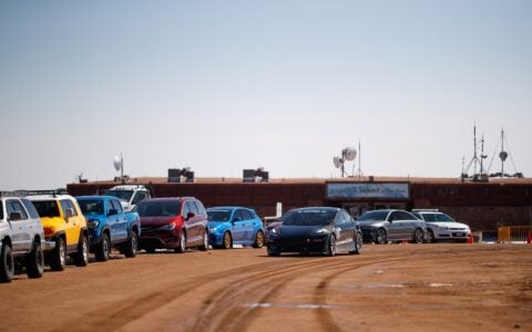 Unplugged Performance Tesla Model 3 Race Car - Pikes Peak
